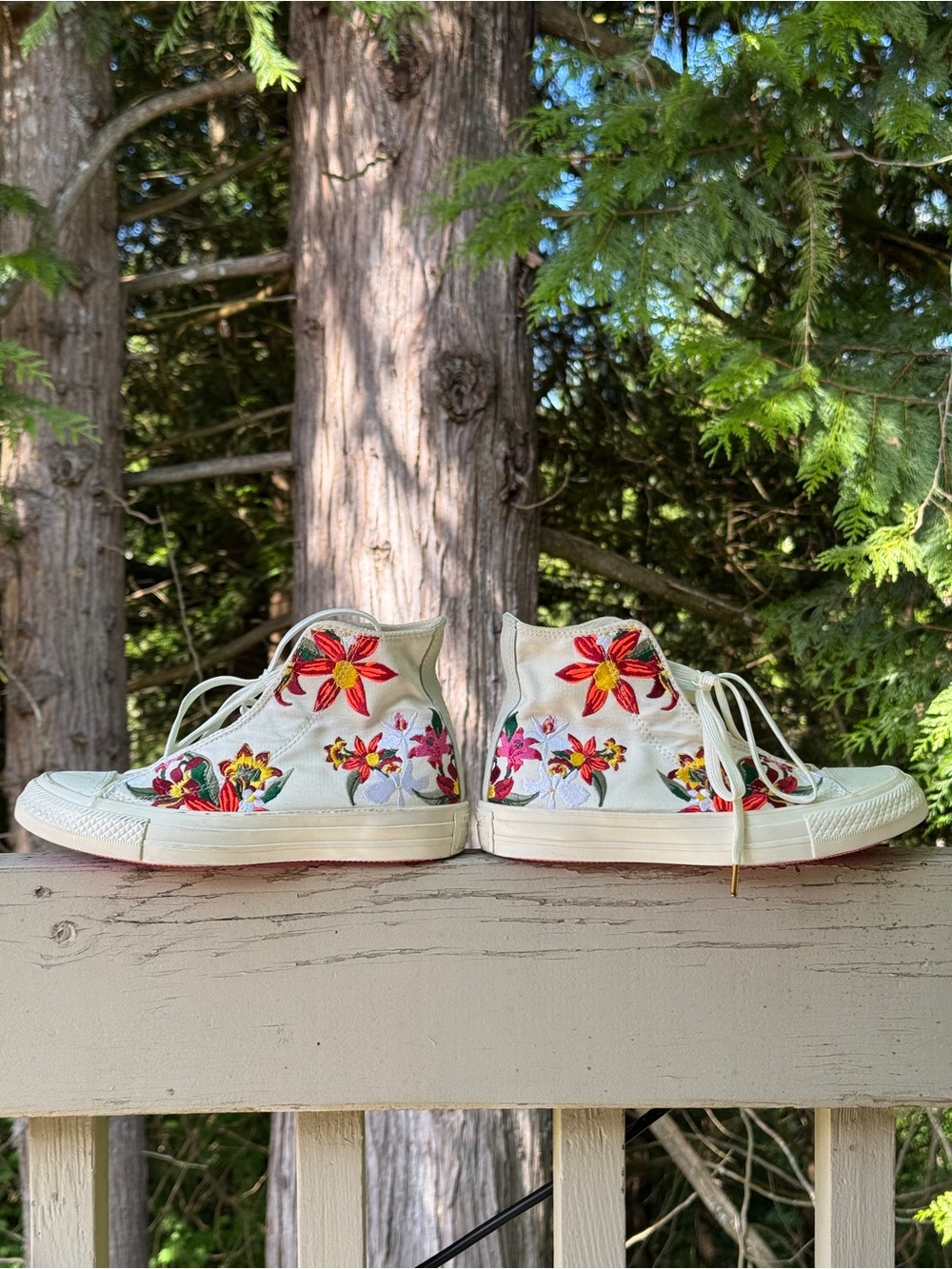 Converse x PatBo Chuck Taylor All Star floral shoes